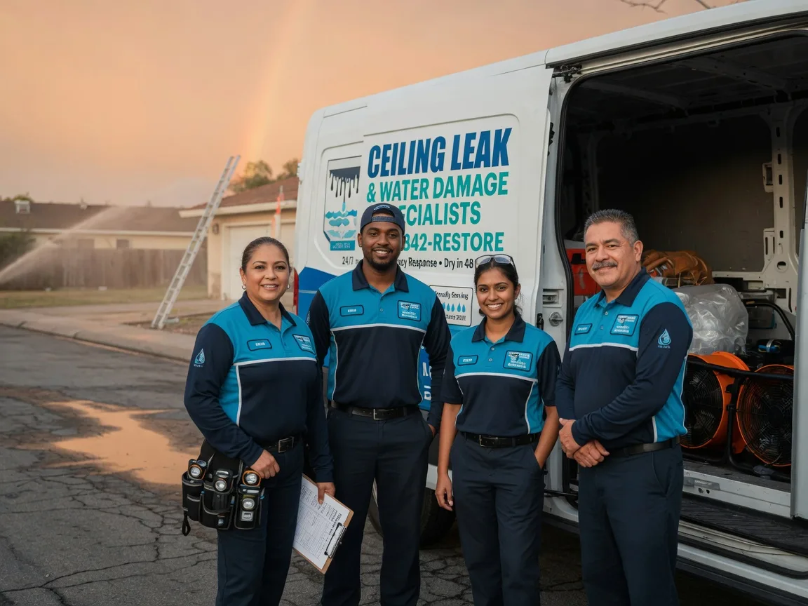 Ceiling Leak Cleanup company in Sagola, MI