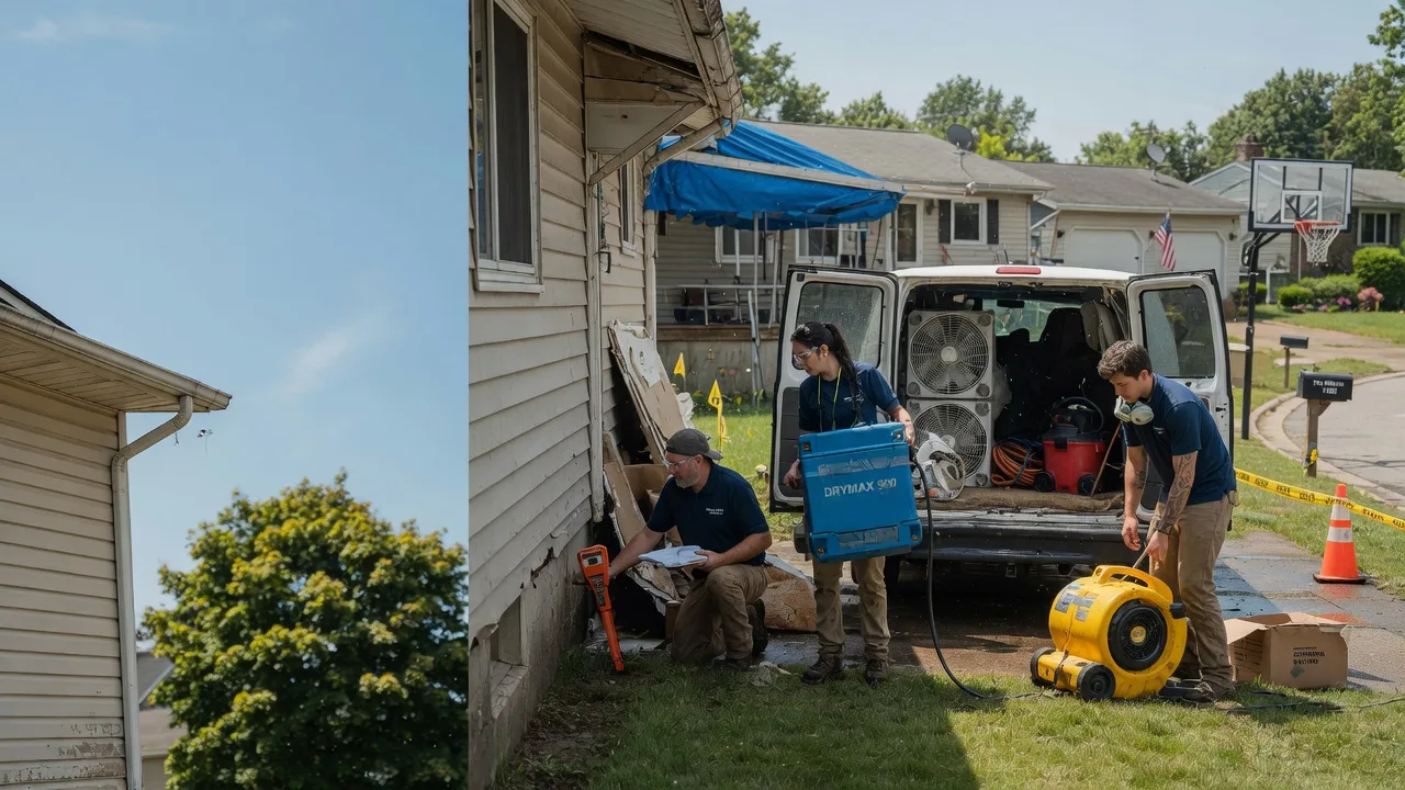 Ceiling Leak Cleanup in Sagola, MI near me